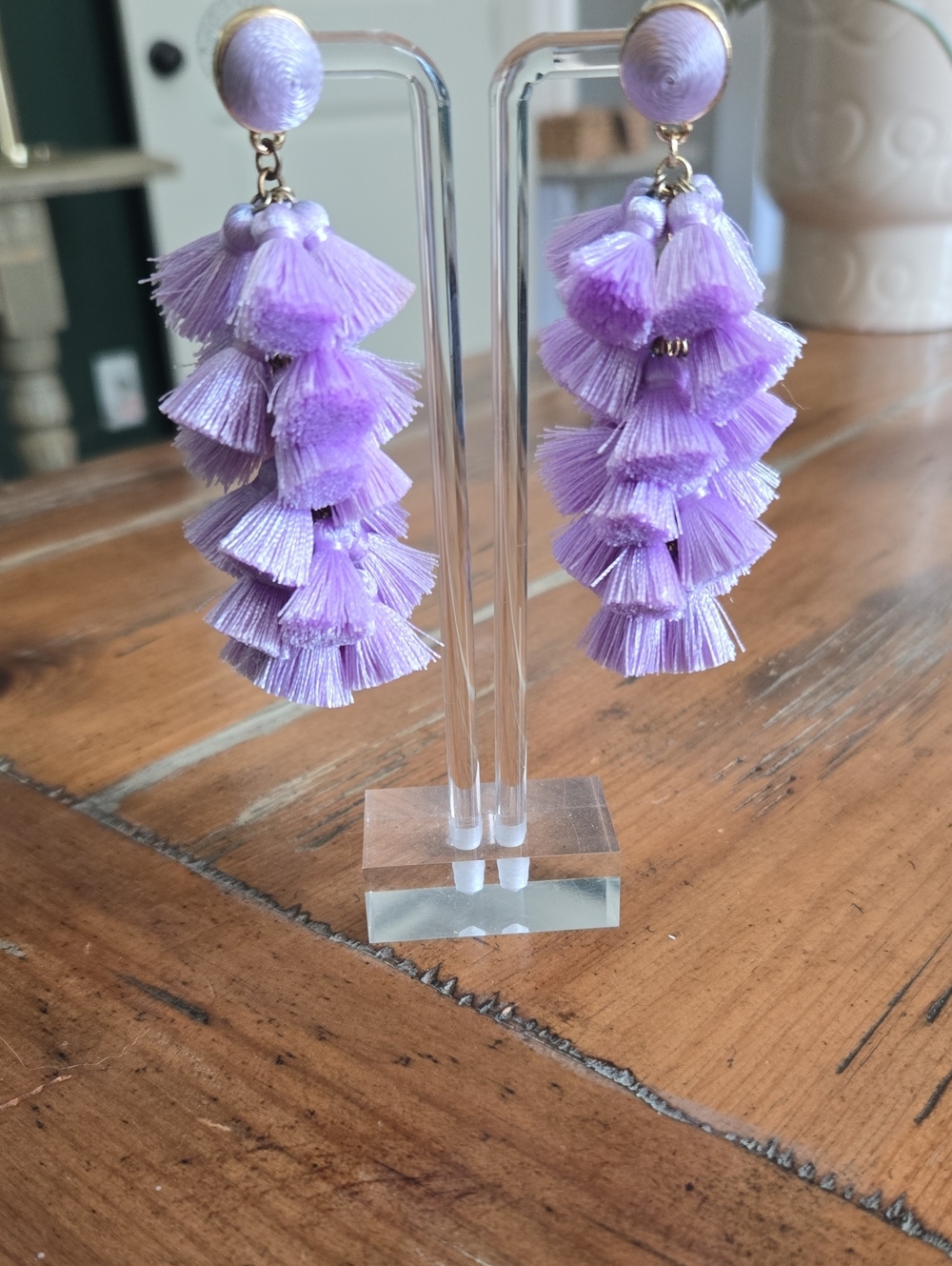 BaubleBar Contessa Layered Tassel Drop Earrings